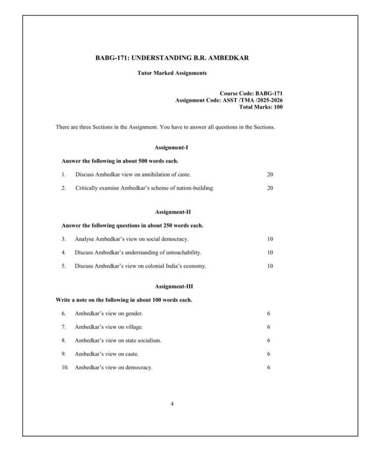 BABG-171 SOLVED ASSIGNMENT 2025-26 ENGLISH MEDIUM — BABG-171 IGNOU PDF download (1)