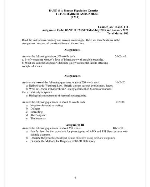 BANC-111 SOLVED ASSIGNMENT 2026-27 ENGLISH MEDIUM — BANC-111 IGNOU PDF download