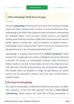 IGNOU BANC-131 SOLVED ASSIGNMENT 2026-27 IN ENGLISH (Anthropology and Research Methods) thumbnail 2 — IGNOU PDF download