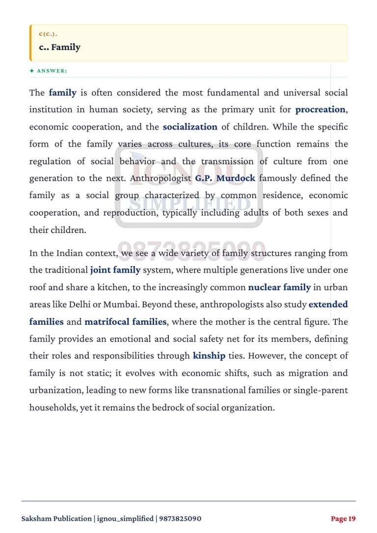 IGNOU BANC-133 SOLVED ASSIGNMENT 2026-27 IN ENGLISH (Fundamentals of Social and Cultural Anthropology) — BANC-133 IGNOU PDF download (4)