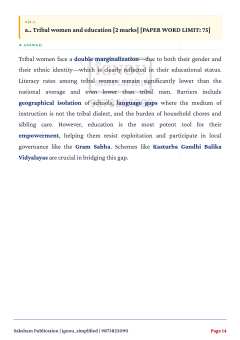 IGNOU BANE-143 SOLVED ASSIGNMENT 2026-27 IN ENGLISH (Tribal Cultures of India) thumbnail 3 — IGNOU PDF download