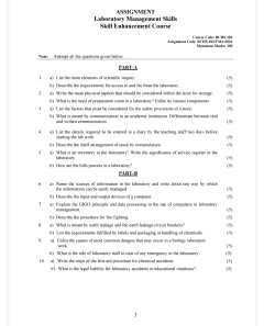 IGNOU BCHS-183 SOLVED ASSIGNMENT 2026-27 IN ENGLISH (Laboratory Management Skills) thumbnail 1 — IGNOU PDF download