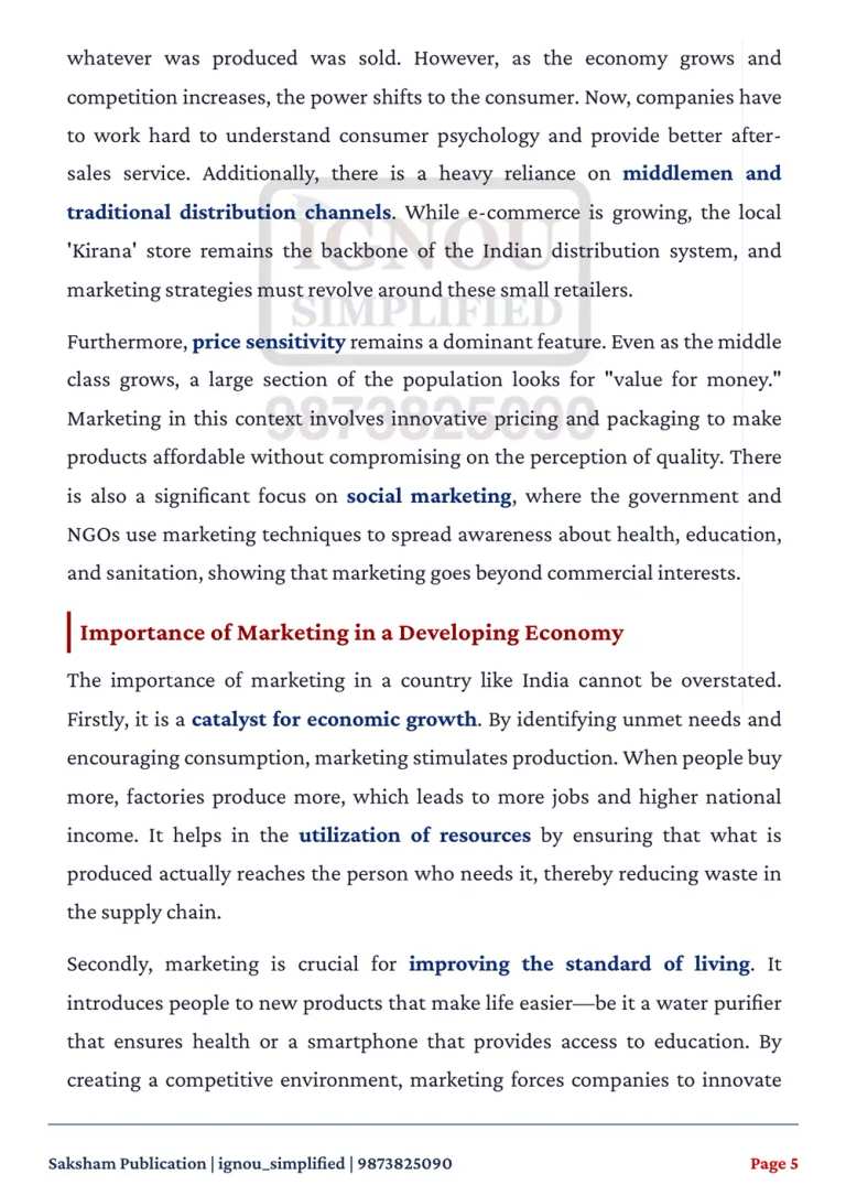 IGNOU BCOE-141 SOLVED ASSIGNMENT 2026-27 IN ENGLISH (Principles Of Marketing) — BCOE-141 IGNOU PDF download (3)