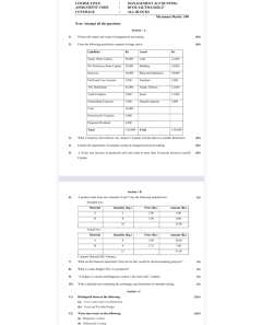 IGNOU BCOE-142 SOLVED ASSIGNMENT 2026-27 IN ENGLISH (Management Accounting) thumbnail 1 — IGNOU PDF download