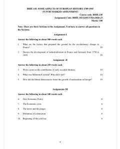 BHIE-145 SOLVED ASSIGNMENT 2026-27 ENGLISH MEDIUM thumbnail 1 — IGNOU PDF download