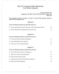 IGNOU BPAC-107 SOLVED ASSIGNMENT 2026-27 IN ENGLISH (BPAC-107) thumbnail 1 — IGNOU PDF download