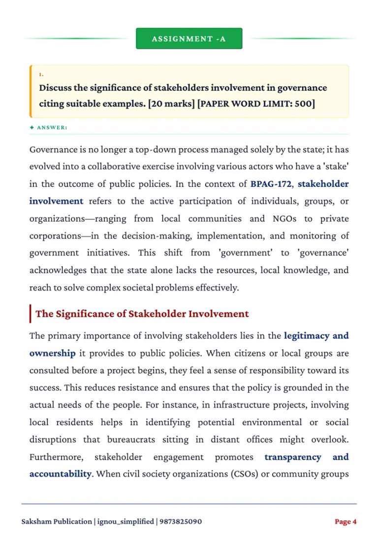 BPAG-172 SOLVED ASSIGNMENT 2026-27 ENGLISH MEDIUM — BPAG-172 IGNOU PDF download (2)