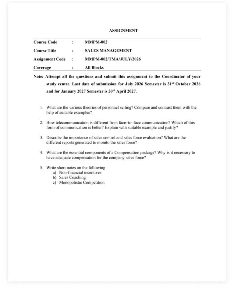 BPSC-105 SOLVED ASSIGNMENT 2026-27 HINDI MEDIUM — BPSC-105 IGNOU PDF download (4)
