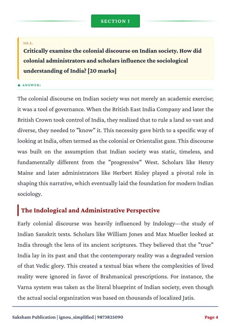 IGNOU BSOC-102 SOLVED ASSIGNMENT 2026-27 IN ENGLISH (Sociology of India- I) — BSOC-102 IGNOU PDF download (2)