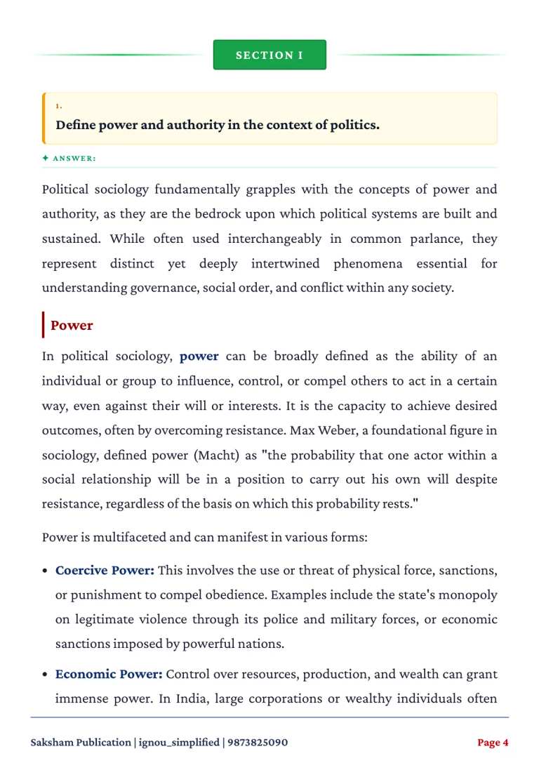 IGNOU BSOC-105 SOLVED ASSIGNMENT 2026-27 IN ENGLISH (Political Sociology) — BSOC-105 IGNOU PDF download (2)