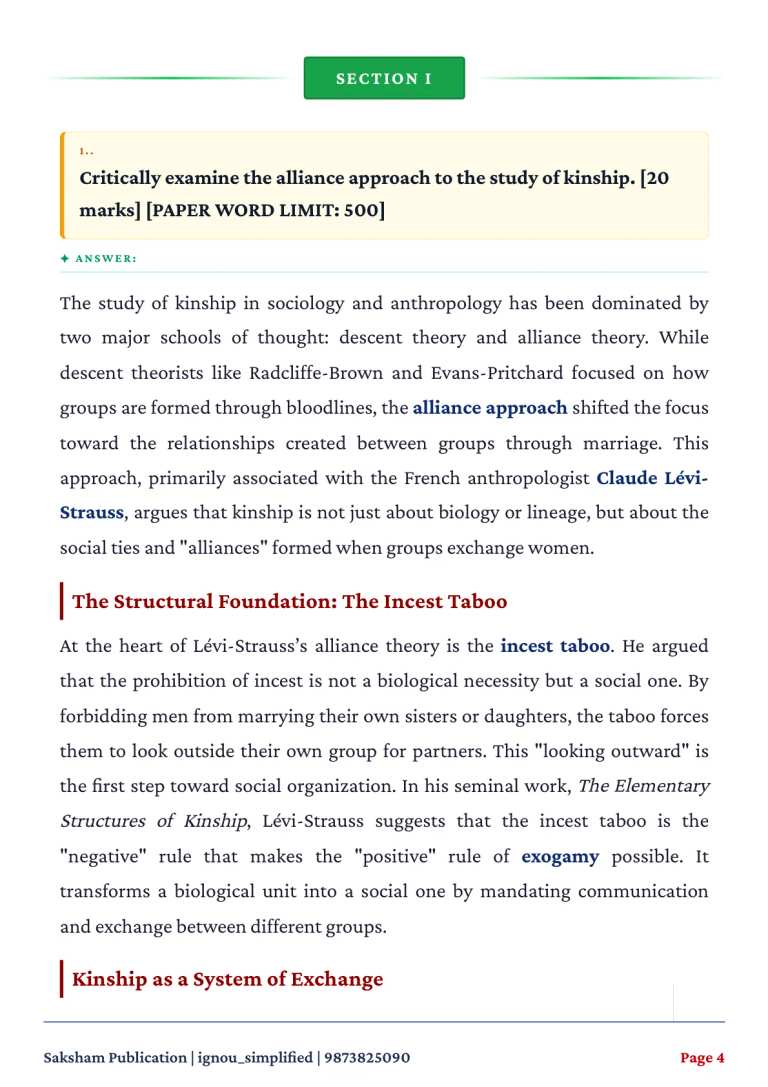 IGNOU BSOC-109 SOLVED ASSIGNMENT 2026-27 IN ENGLISH (Sociology of Kinship) — BSOC-109 IGNOU PDF download (2)