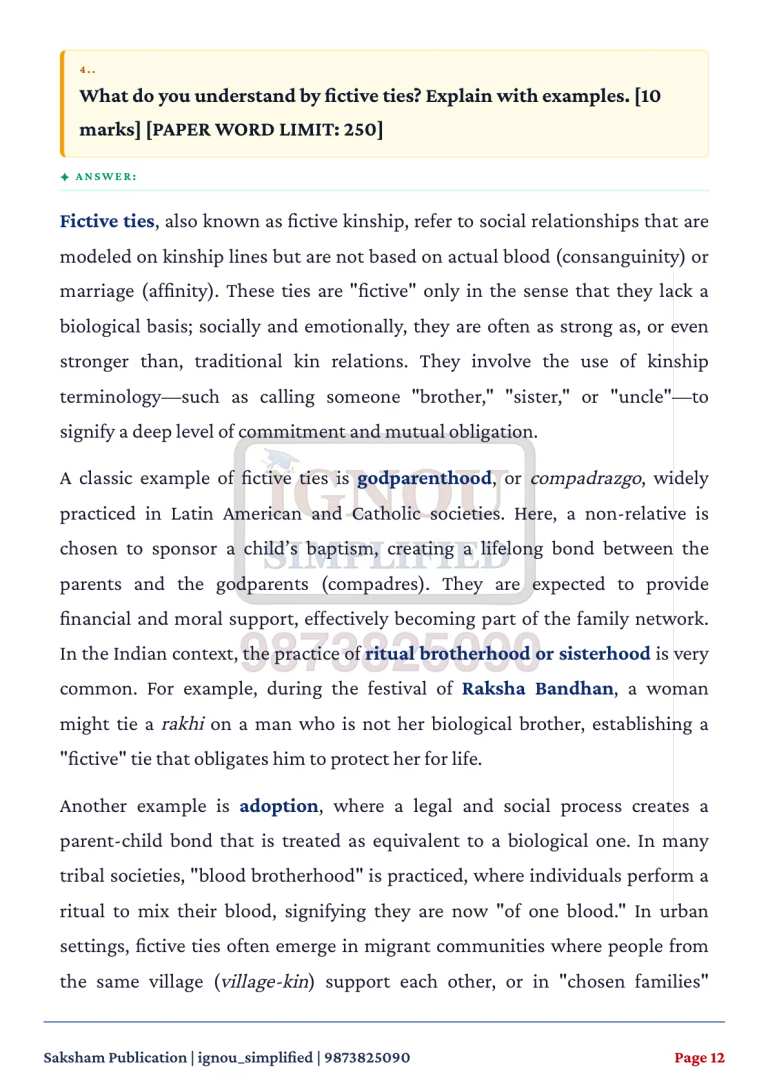 IGNOU BSOC-109 SOLVED ASSIGNMENT 2026-27 IN ENGLISH (Sociology of Kinship) — BSOC-109 IGNOU PDF download (3)