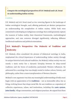 IGNOU BSOE-142 SOLVED ASSIGNMENT 2026-27 IN ENGLISH (Indian Sociological Traditions) thumbnail 2 — IGNOU PDF download
