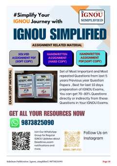 IGNOU BSOE-142 SOLVED ASSIGNMENT 2026-27 IN HINDI (Indian Sociological Traditions) thumbnail 4 — IGNOU PDF download