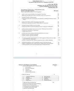 IGNOU MFN-007 SOLVED ASSIGNMENT 2026-27 IN ENGLISH (MFN-007) thumbnail 1 — IGNOU PDF download