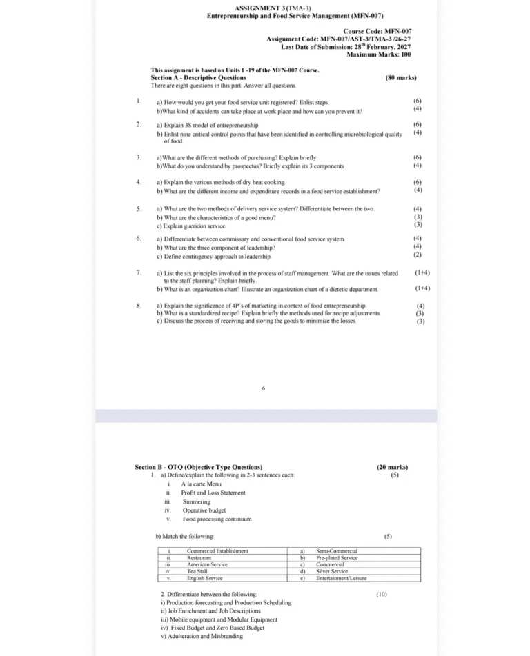 IGNOU MFN-007 SOLVED ASSIGNMENT 2026-27 IN ENGLISH (MFN-007) — MFN-007 IGNOU PDF download (1)