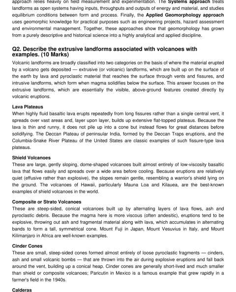 IGNOU MGG-002 SOLVED ASSIGNMENT 2026-27 IN ENGLISH (Geomorphology) — MGG-002 IGNOU PDF download