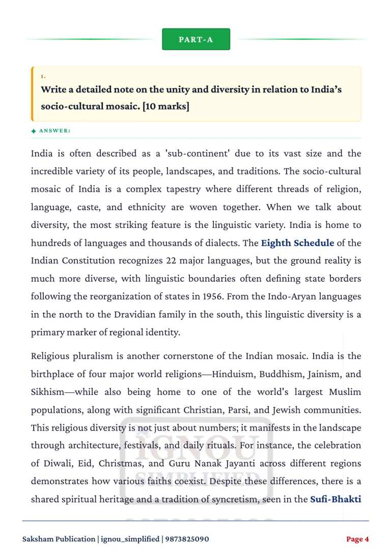 IGNOU MGG-003 SOLVED ASSIGNMENT 2026-27 IN ENGLISH (Regional Geography of India) — MGG-003 IGNOU PDF download (2)