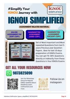 IGNOU MGG-004 SOLVED ASSIGNMENT 2026-27 IN ENGLISH (Population and Settlement Geography) thumbnail 3 — IGNOU PDF download