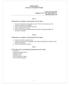 IGNOU MGG-008 SOLVED ASSIGNMENT 2026-27 IN ENGLISH (Advances in Geographical Thought) thumbnail 1 — IGNOU PDF download
