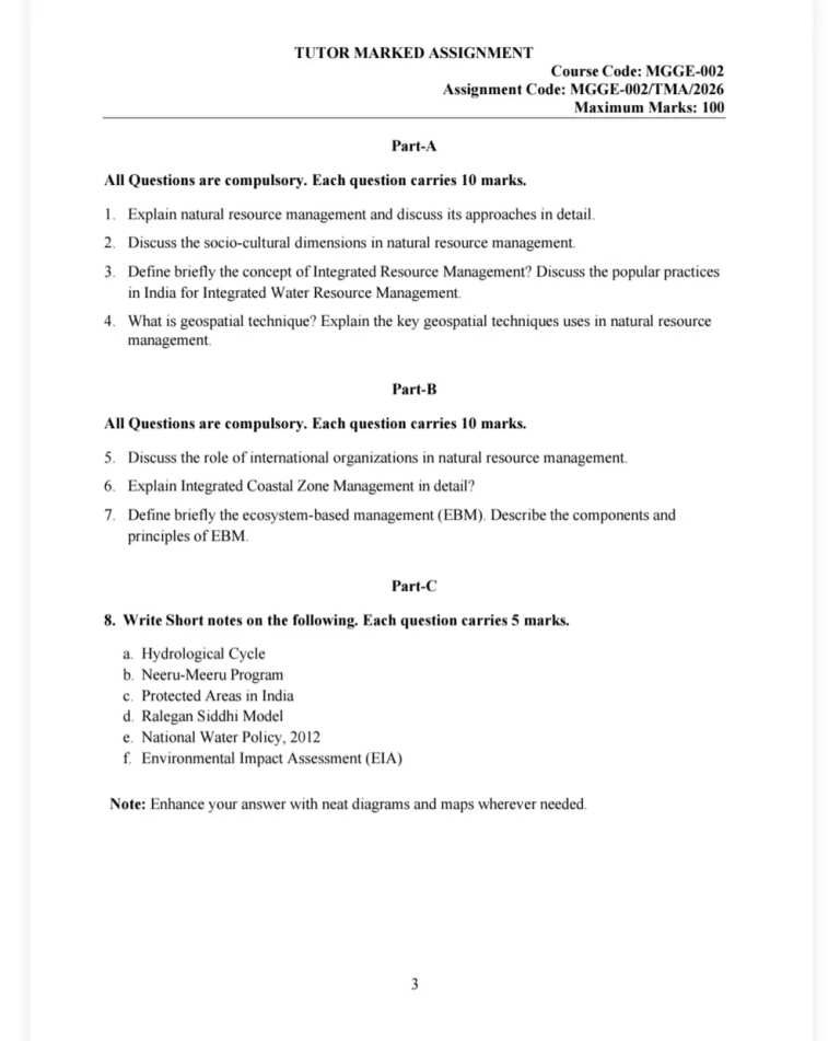 IGNOU MGGE-002 SOLVED ASSIGNMENT 2026-27 IN ENGLISH (MGGE-002) — MGGE-002 IGNOU PDF download (1)