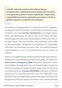 IGNOU MMPC-002 SOLVED ASSIGNMENT 2026-27 IN ENGLISH (Human Resource Management) thumbnail 2 — IGNOU PDF download