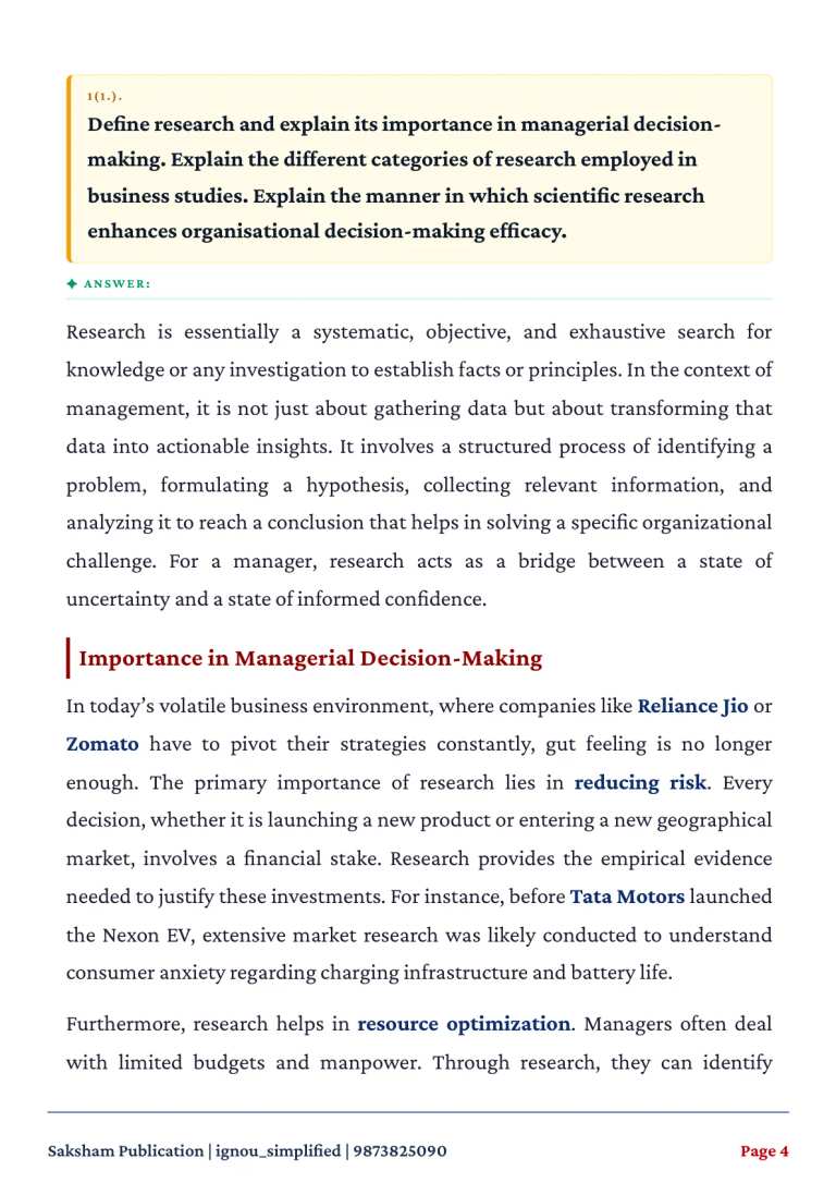 IGNOU MMPC-015 SOLVED ASSIGNMENT 2026-27 IN ENGLISH (Research Methodology for Management Decisions) — MMPC-015 IGNOU PDF download (2)