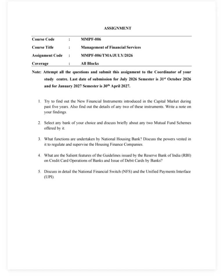 MMPF-006 SOLVED ASSIGNMENT 2026-27 ENGLISH MEDIUM — MMPF-006 IGNOU PDF download (1)