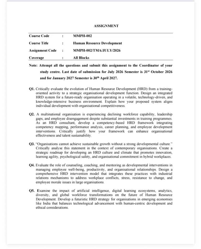 MMPH-002 SOLVED ASSIGNMENT 2026-27 ENGLISH MEDIUM — MMPH-002 IGNOU PDF download (1)