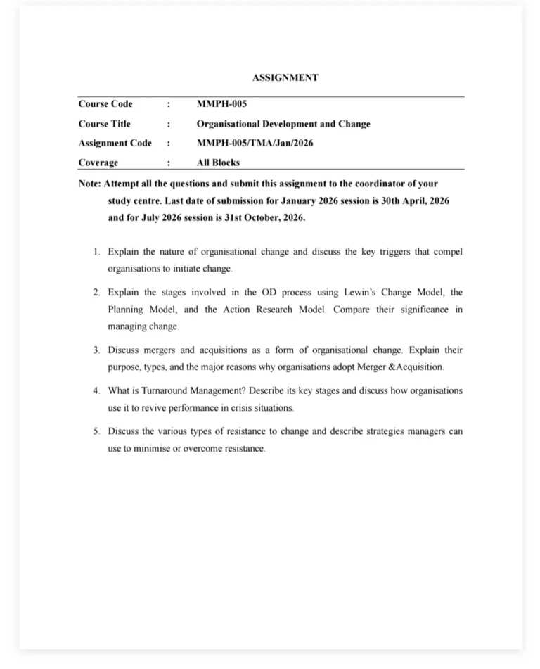 IGNOU MMPH-005 SOLVED ASSIGNMENT 2026-27 IN ENGLISH (MMPH-005) — MMPH-005 IGNOU PDF download (1)