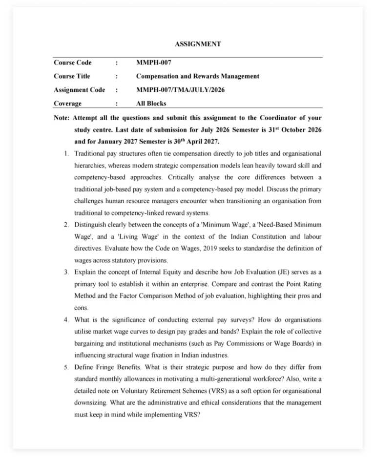 MMPH-007 SOLVED ASSIGNMENT 2026-27 ENGLISH MEDIUM — MMPH-007 IGNOU PDF download (1)