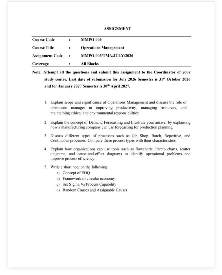 MMPO-003 SOLVED ASSIGNMENT 2026-27 ENGLISH MEDIUM — MMPO-003 IGNOU PDF download (1)
