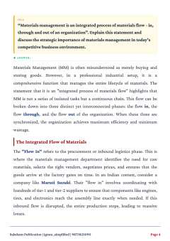IGNOU MMPO-006 SOLVED ASSIGNMENT 2026-27 IN ENGLISH (Materials Management) thumbnail 2 — IGNOU PDF download
