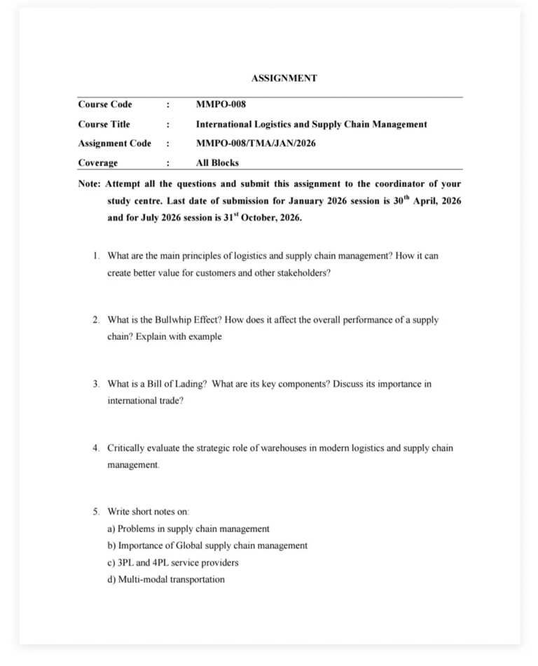 MMPO-008 SOLVED ASSIGNMENT 2026-27 ENGLISH MEDIUM — MMPO-008 IGNOU PDF download (1)