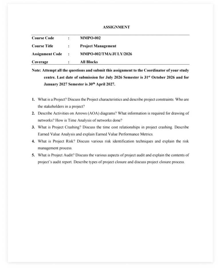 MMPO-002 SOLVED ASSIGNMENT 2026-27 ENGLISH MEDIUM — MMPO-002 IGNOU PDF download (1)