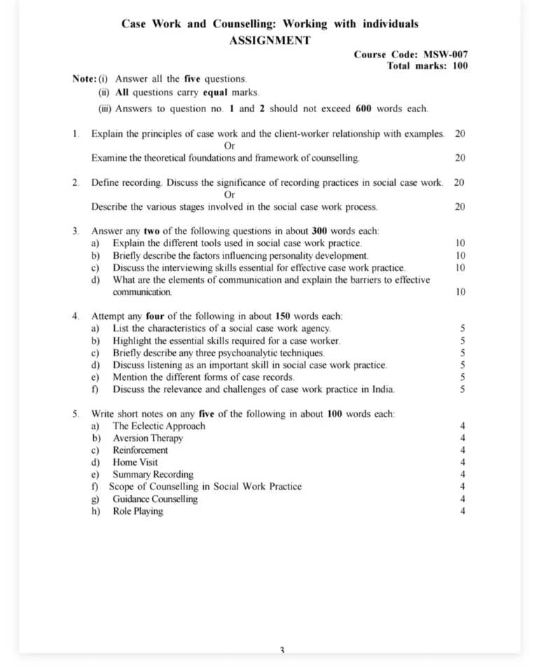 IGNOU MSW-007 SOLVED ASSIGNMENT 2026-27 IN ENGLISH (MSW-007) — MSW-007 IGNOU PDF download (1)