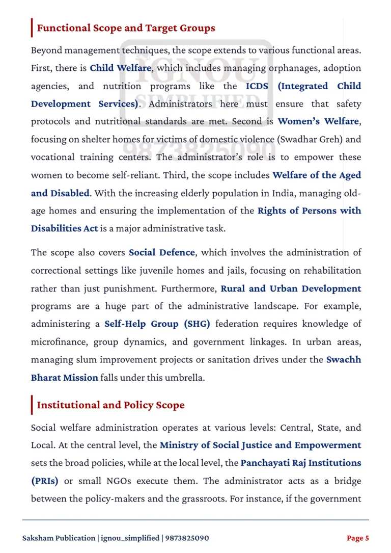 IGNOU MSW-009 SOLVED ASSIGNMENT 2026-27 IN ENGLISH (MSW-009) — MSW-009 IGNOU PDF download (3)