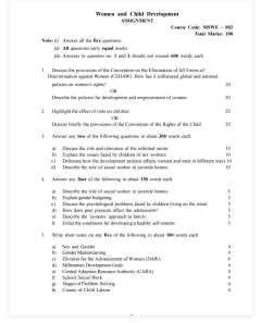 IGNOU MSWE-002 SOLVED ASSIGNMENT 2026-27 IN ENGLISH (MSWE-002) thumbnail 1 — IGNOU PDF download