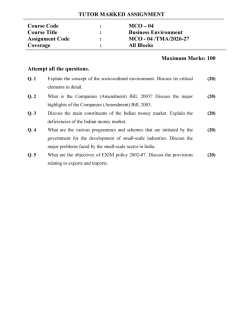MCO-04 SOLVED ASSIGNMENT 2026-27 ENGLISH thumbnail 1 — IGNOU PDF download